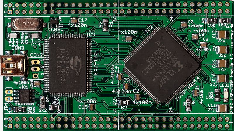 Spartan 3 ZTEX USB-FPGA-Module 1.2 from ZTEX