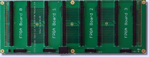 Cluster Base Board for Series 2 FPGA Boards