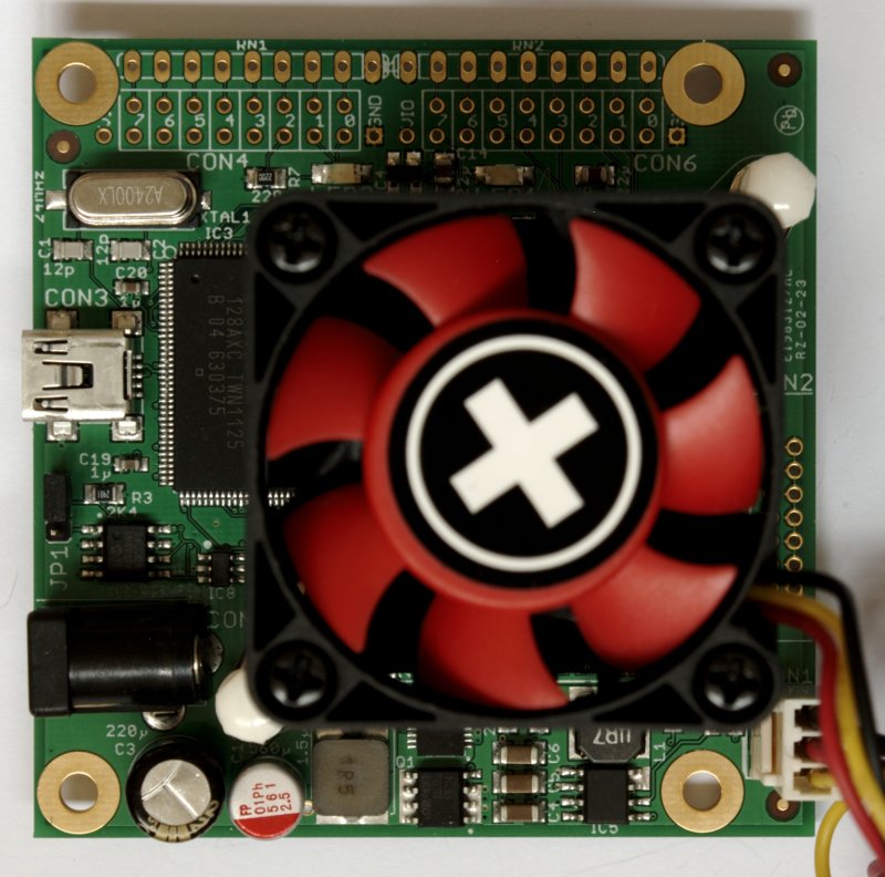 Spartan 6 XC6SLX150 FPGA board for bitcoin mining