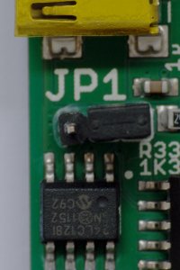 Quad-Spartan 6 XC6SLX150 USB-FPGA Modul 1.15y, Rev. 2 für kryptographische Berechnungen und FPGA-Cluster: JP1 closed