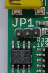 Quad-Spartan 6 XC6SLX150 USB-FPGA Modul 1.15y, Rev. 2 für kryptographische Berechnungen und FPGA-Cluster: JP1 open 1