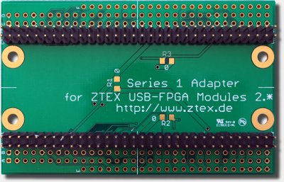 Serie-1-Adapter für ZTEX Serie-2-FPGA-Boards