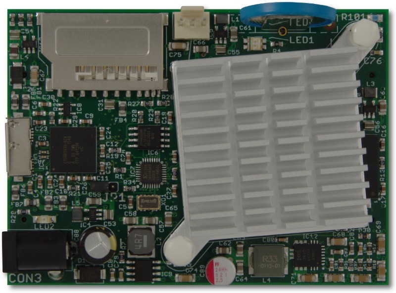 ZTEX FPGA-Board mit Artix 7 XC7A200T mit Kühlkörper