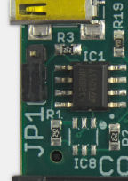 ZTEX FPGA Board with Artix 7 XC7A15T to XC7A50T: JP1 closed